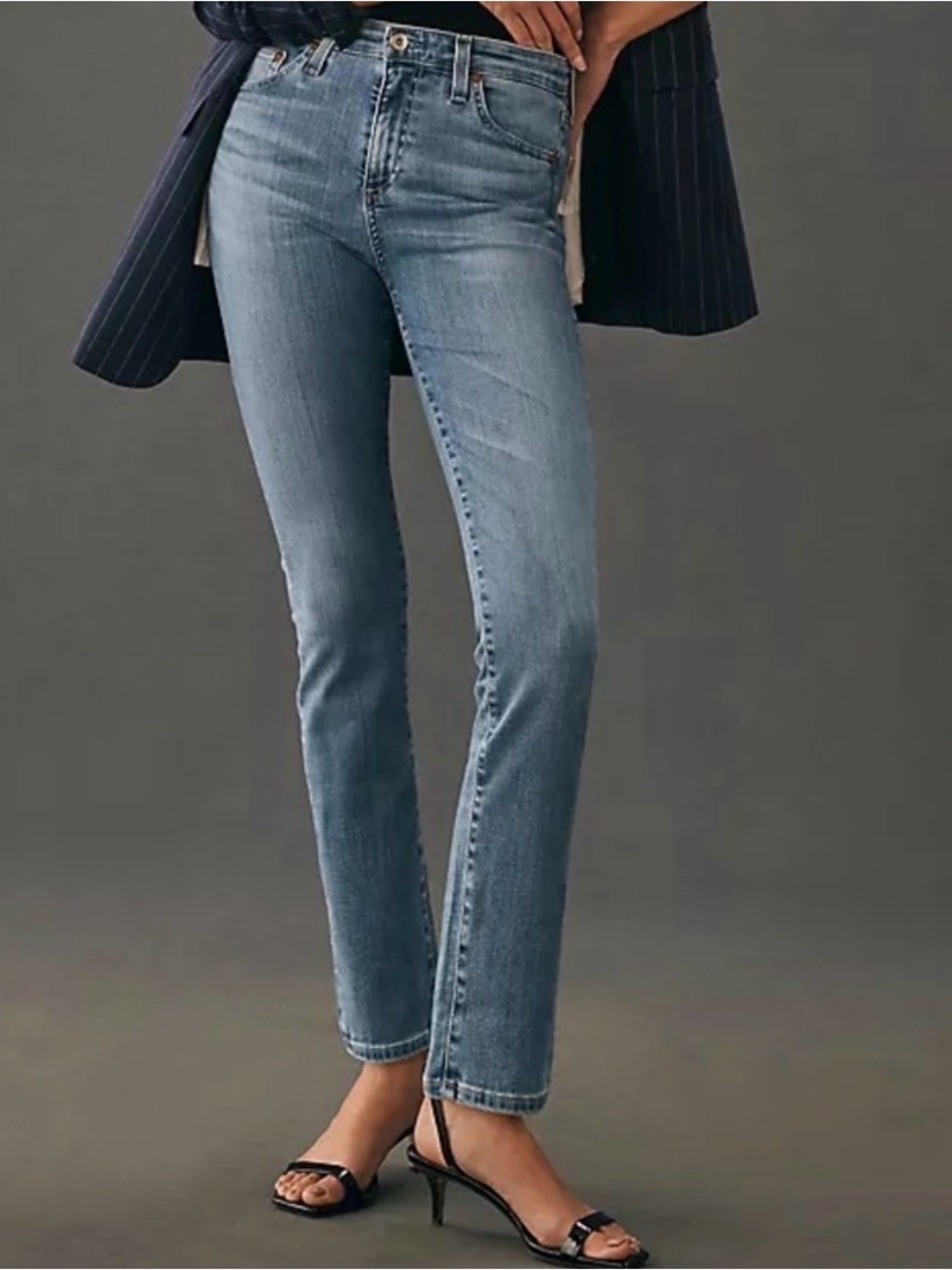 Adriano Goldschmeid | Anthropologie | Stevie Straight High Rise Slim Jeans | 31